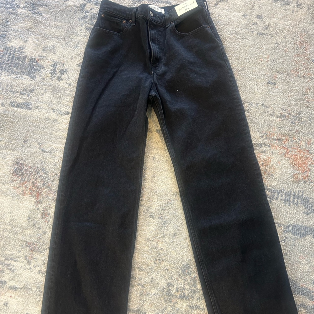 Abercrombie & Fitch high rise 90s relaxed Jean